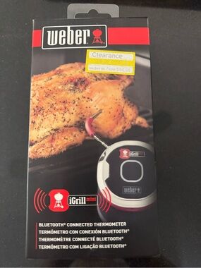 iGrill Mini Bluetooth Connected Thermometer - Black and Silver